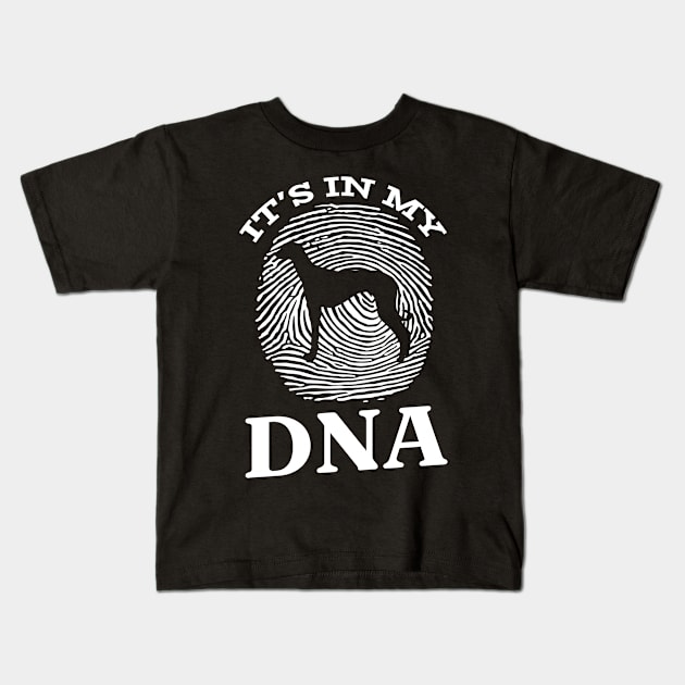 Old Croatian Sighthound It`s In My DNA Kids T-Shirt by Shirtjaeger